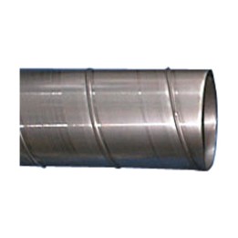 Tubo rígido circular helicoidal