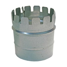Duct collars with movable flange MEX