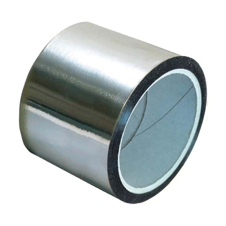 Metallised polypropylene adhesive tape
